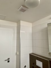 Instalace ventilatoru Blauberg s automatickymi zaluziemi